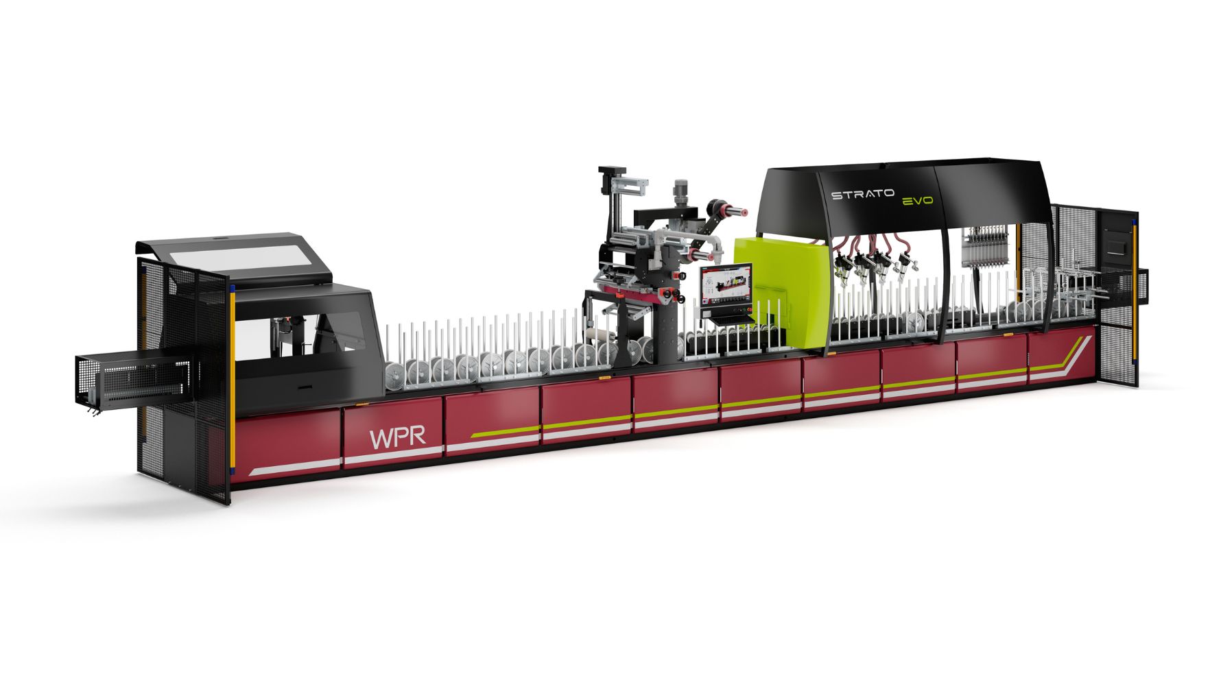 Strato EVO: Macchina di rivestimento profili smart