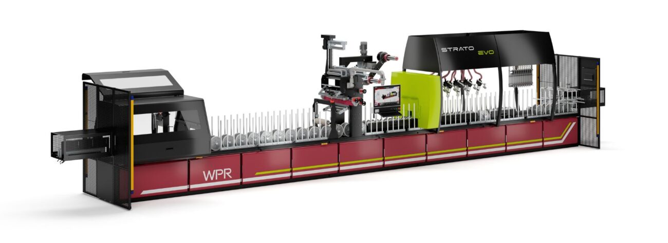 Strato EVO: Macchina di rivestimento profili smart