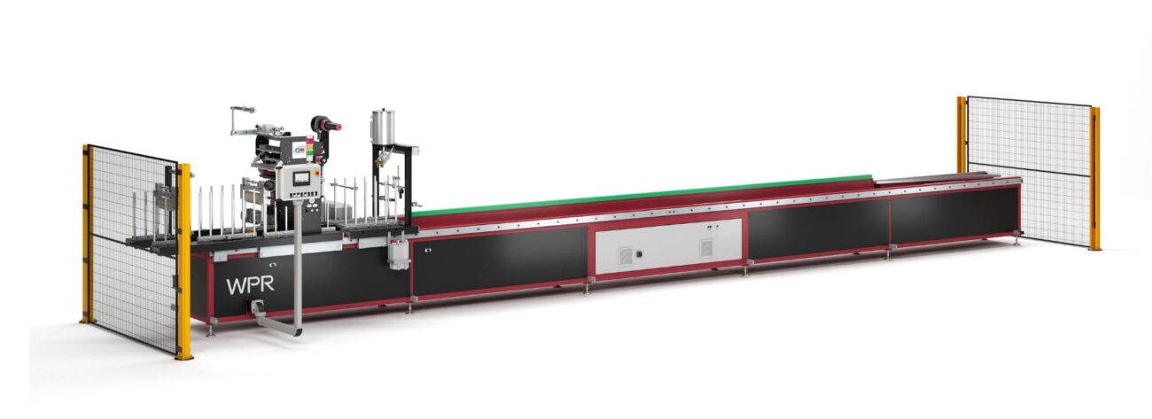 FLEXI: Macchina di rivestimento profili a barra singola